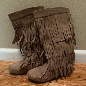 Moccasin Style Boots